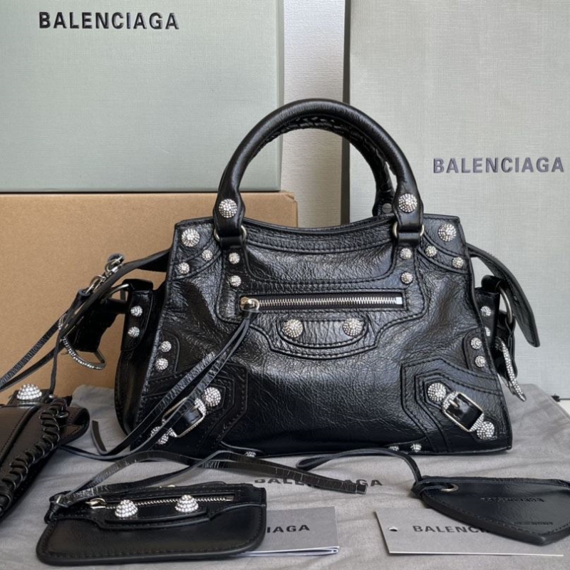 Ba*len*cia*ga top handle bags